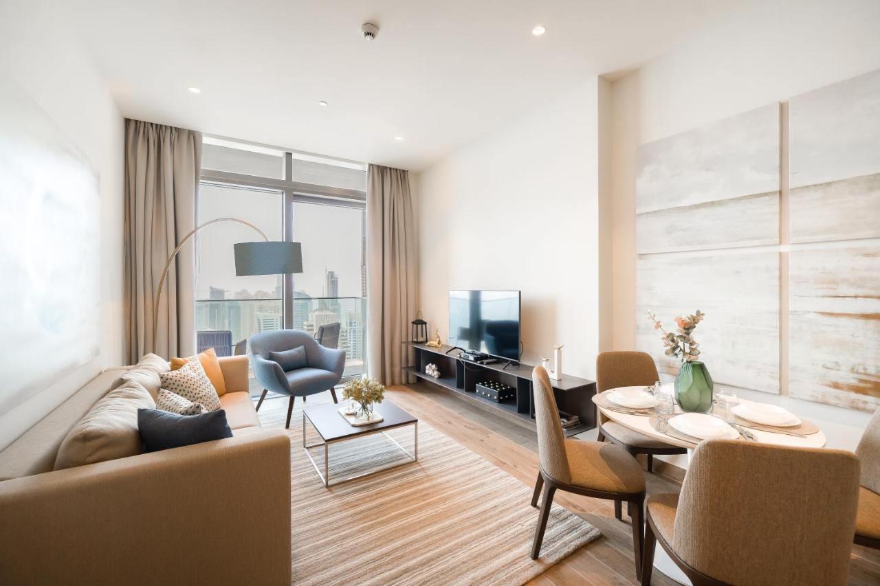 Luton Vacation Homes - Marina View & Luxury 1Br - Jumeirah Living Marina Gate Tower 3 - 54Ab49Ab36Ab Dubai Esterno foto