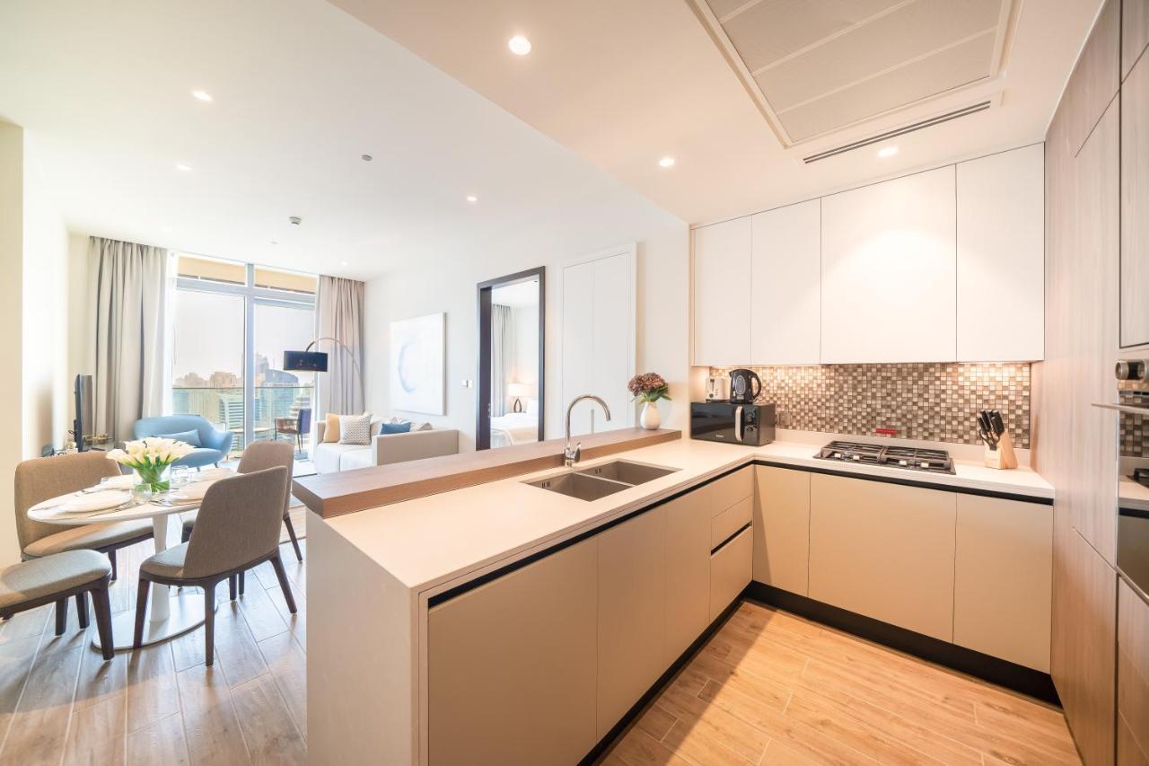 Luton Vacation Homes - Marina View & Luxury 1Br - Jumeirah Living Marina Gate Tower 3 - 54Ab49Ab36Ab Dubai Esterno foto